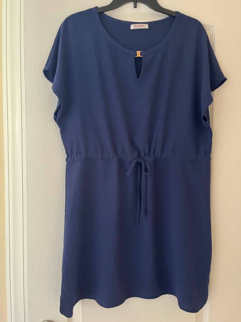 Swim Coverup with Keyhole Detail